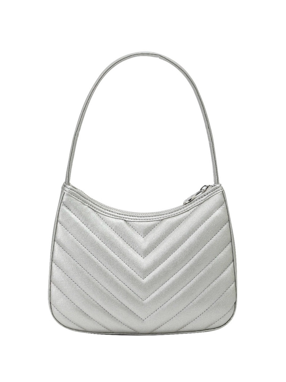Valentino Orlandi Metallic Quilted Shoulder Bag NWT - Picture 5 of 8